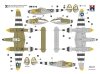 Hobby 2000 48027 P-38J Lightning ETO 1944 (ACADEMY+ CARTOGRAF + MASKI) 1/48